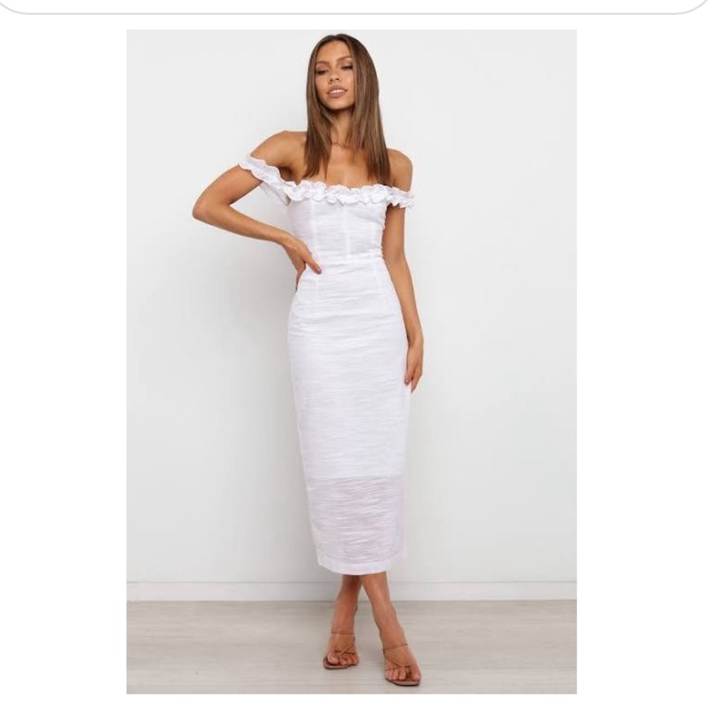 Petal & Pup FLOREZ DRESS - WHITE